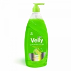 Velly Premium 1000мл Средство для мытья  посуды Лайм и мята