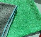 Микрофибровое полотенце для сушки кузова МАХРОВОЕ 54x60 см, 480 г/м2, СЕРОЕ